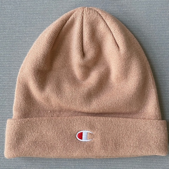 Champion Beanie In Light Pink | Poshmark